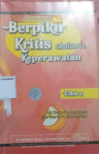 Image of Berpikir Kritis dalam Keperawatan
