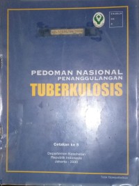 Image of Pedoman Nasional Penanggulangan Tuberkulosis